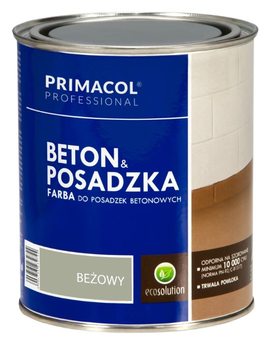 Farba do posadzek betonowych w kolorze beżowy